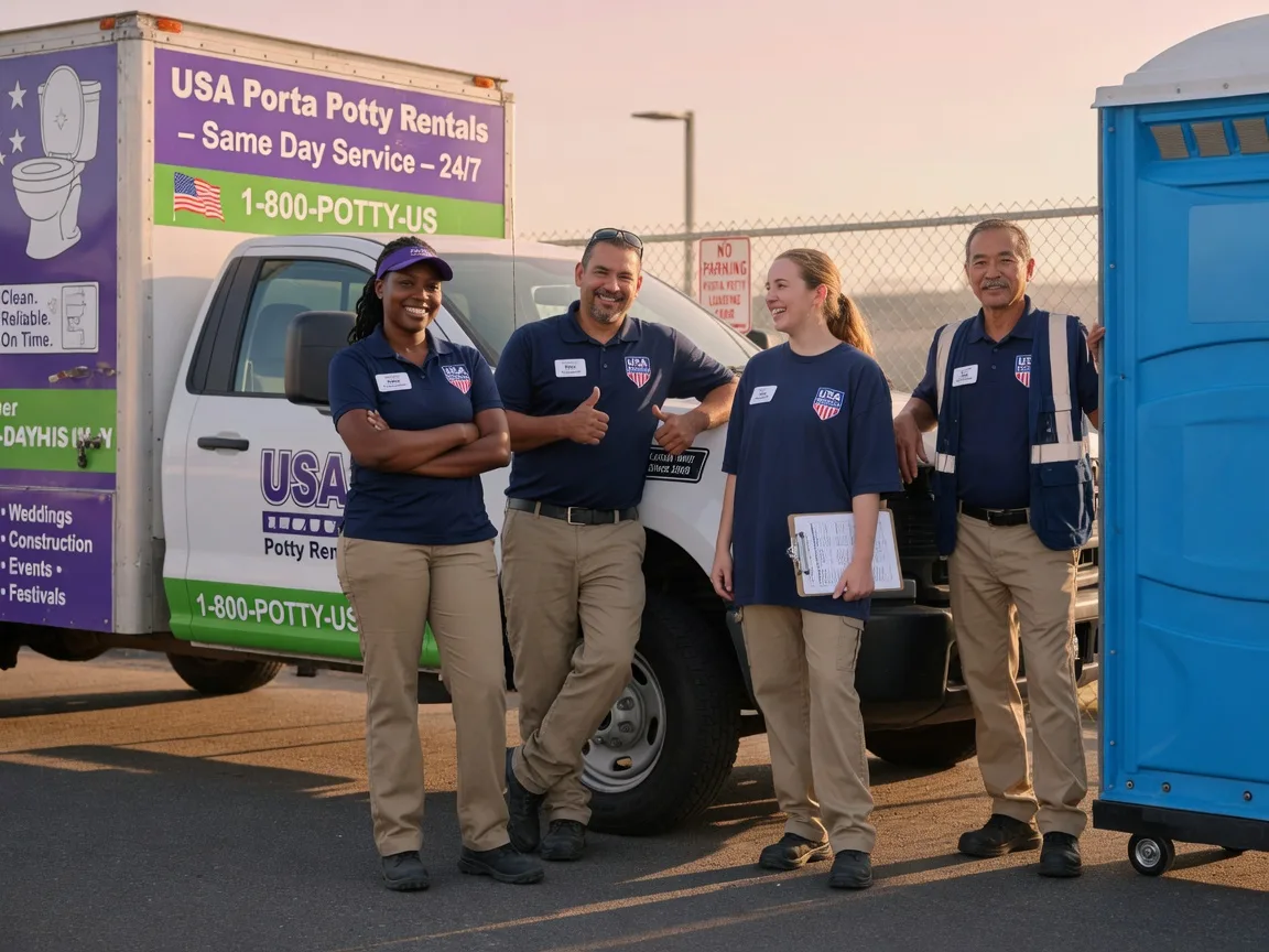Porta Potty Rental company in Fountain, MI